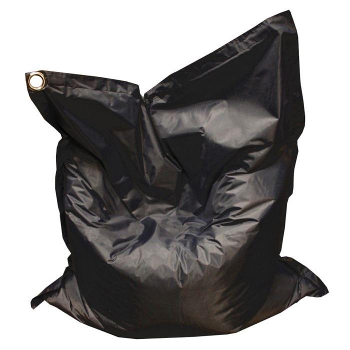 BALI Pouf géant imperméable 130x150 cm noir