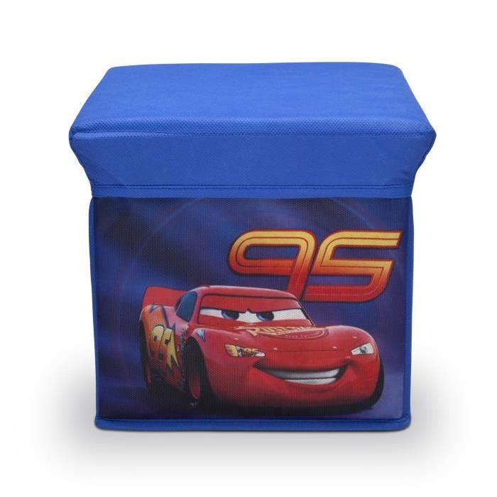 CARS Pouf de Rangement