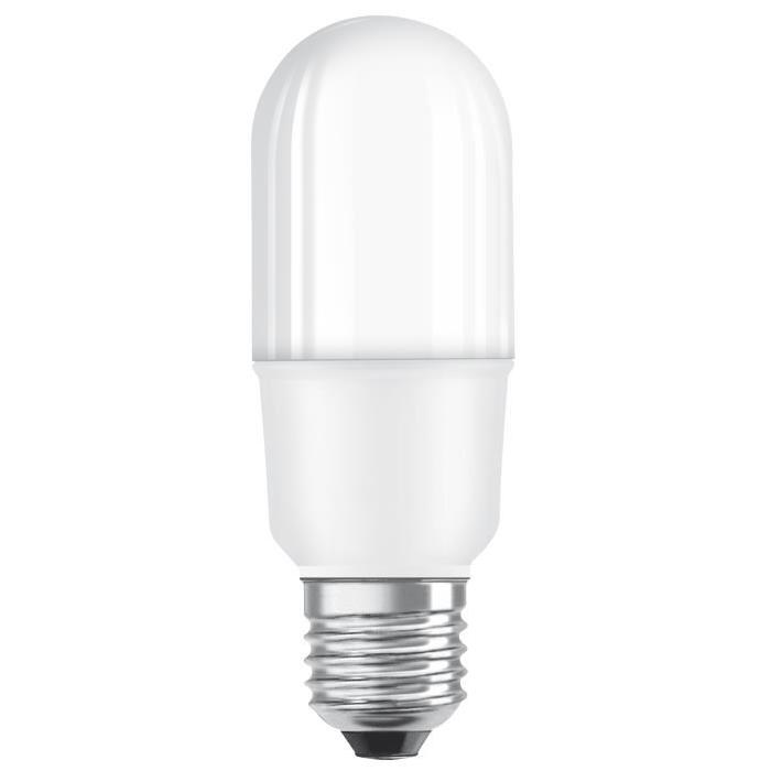 OSRAM Ampoule LED E27 stick dépolie 10 W équivalent a 74 W blanc chaud