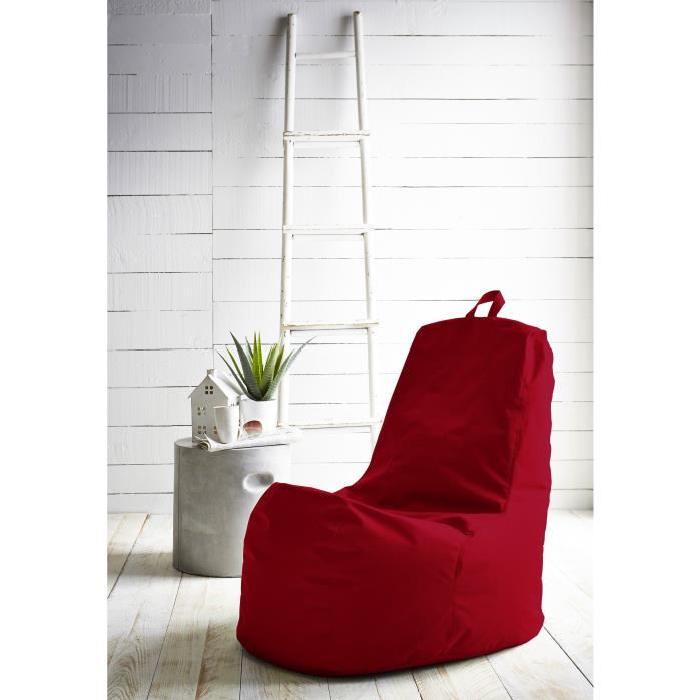 TODAY Fauteuil pouf 85-80cm pomme d'amour