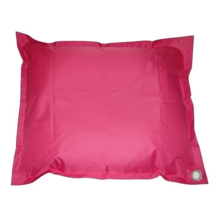 CANCUN Pouf géant de piscine 120x140cm Fushia