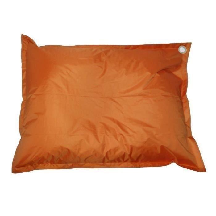 CANCUN Pouf géant de piscine 120x140cm Orange