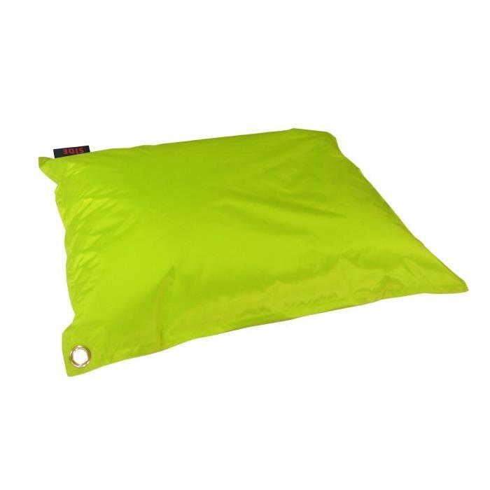 Pouf XXL imperméable vert  110x130 cm