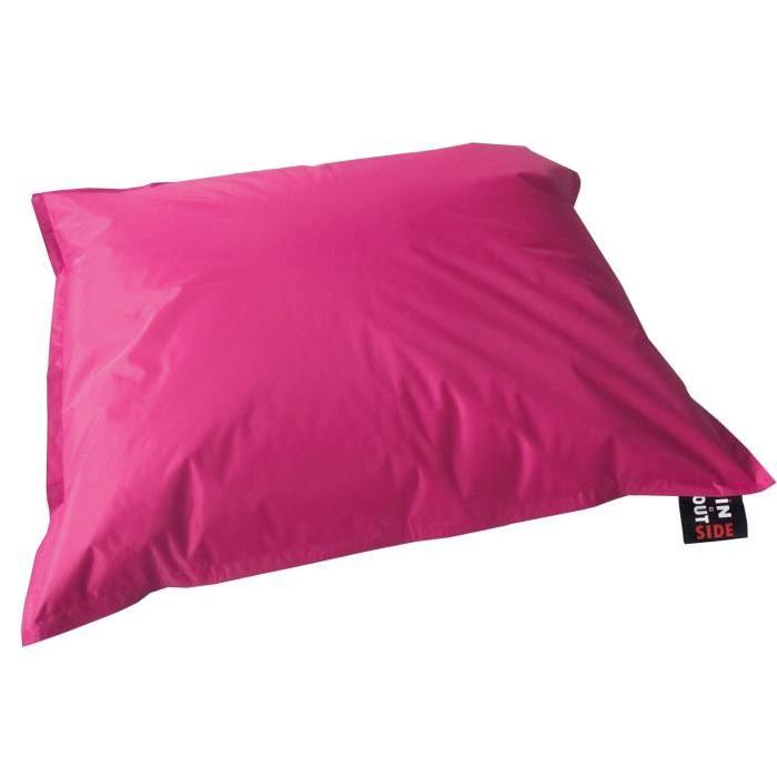 JAVA Pouf géant  imperméable 110x130 cm fushia