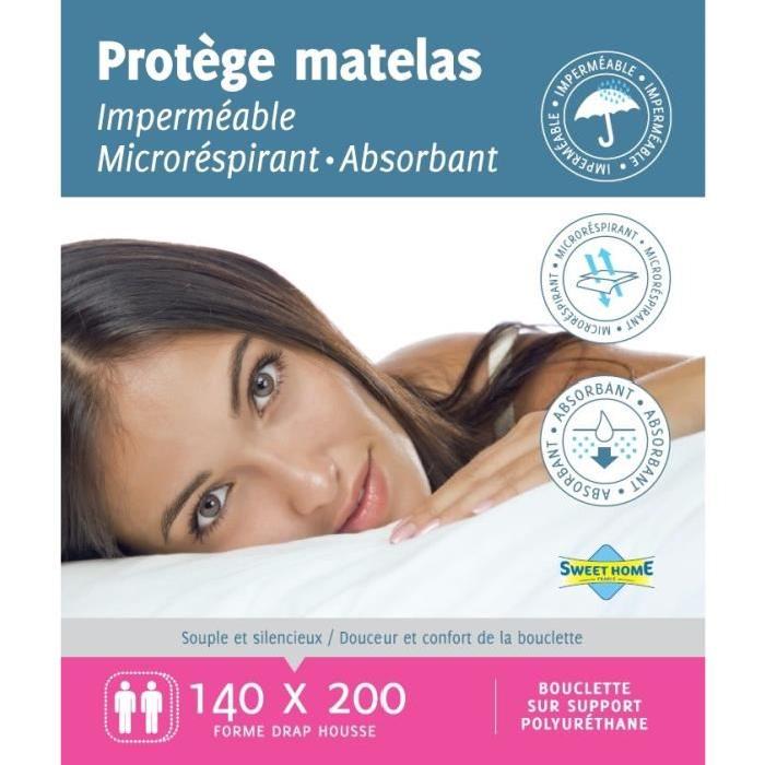 SWEET HOME Protege matelas imperméable EOLE 140