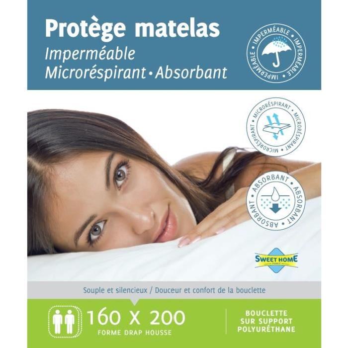 SWEET HOME Protege matelas imperméable EOLE 160