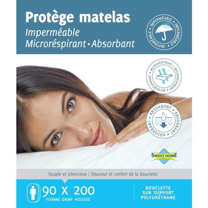 SWEET HOME Protege matelas imperméable EOLE 90