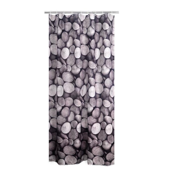 RIDDER Rideaux de douche Piedras textile