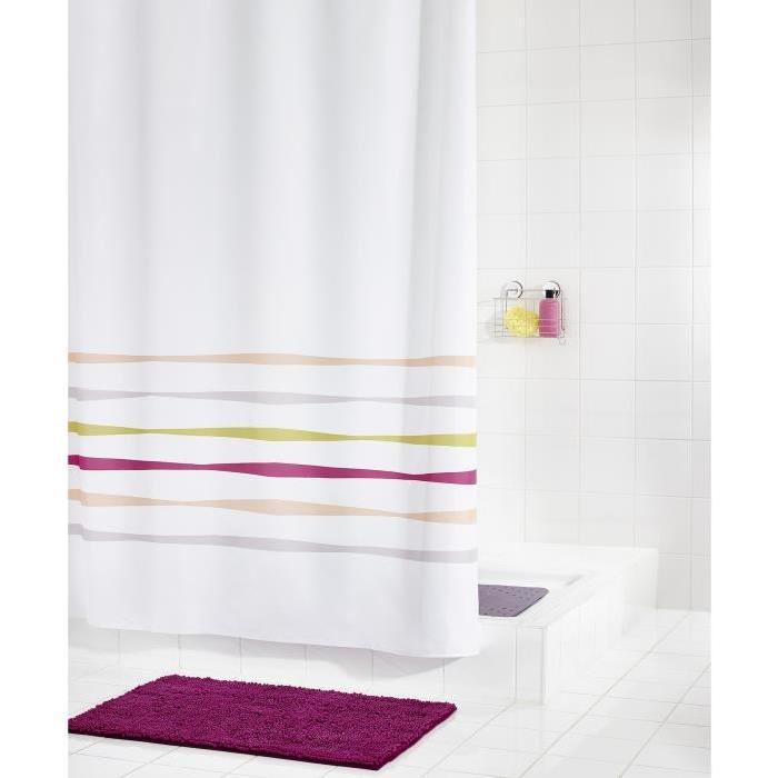 RIDDER Rideaux de douche textile - San Marino