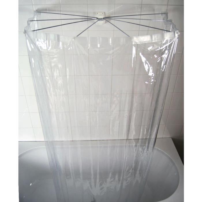 Cabine de douche pliable Ombrella - Transparent