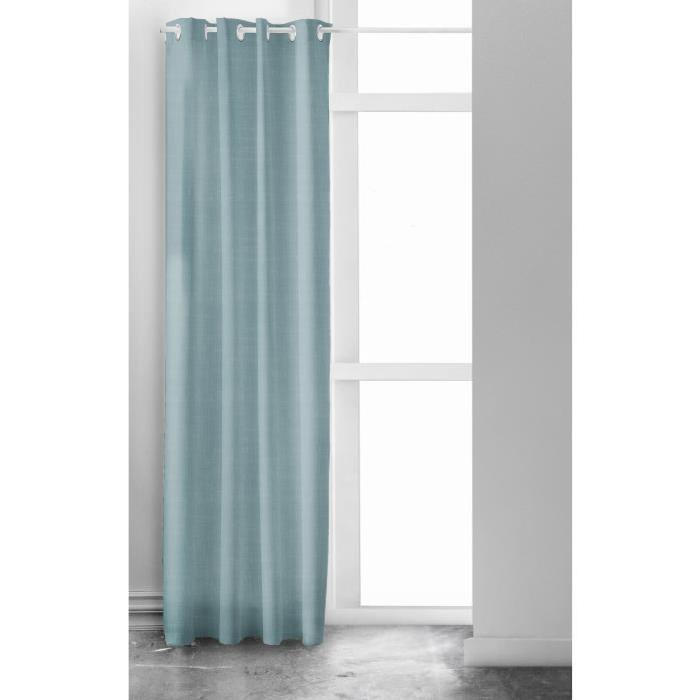 TODAY Rideau Coton PONTON 140x240 cm vert de gris