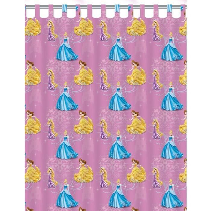 DISNEY PRINCESSES Rideau Chambre enfant 140x250cm