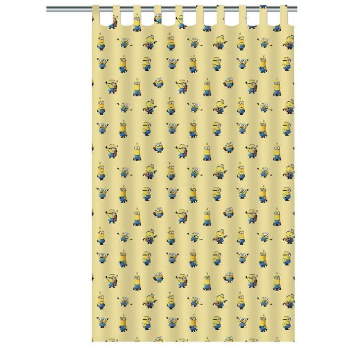 LES MINIONS Rideau 140 x 250 cm