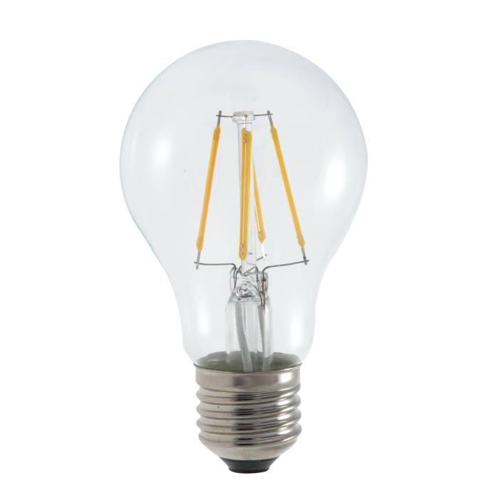 MACADAM LIGHTING Ampoule LED filament standard E27 7,5 W équivalent a 60 W blanc chaud