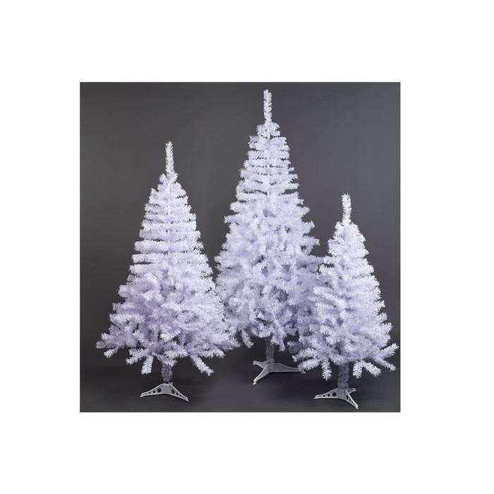 Sapin de Noël Canadien 150 branches Blanc 120 cm