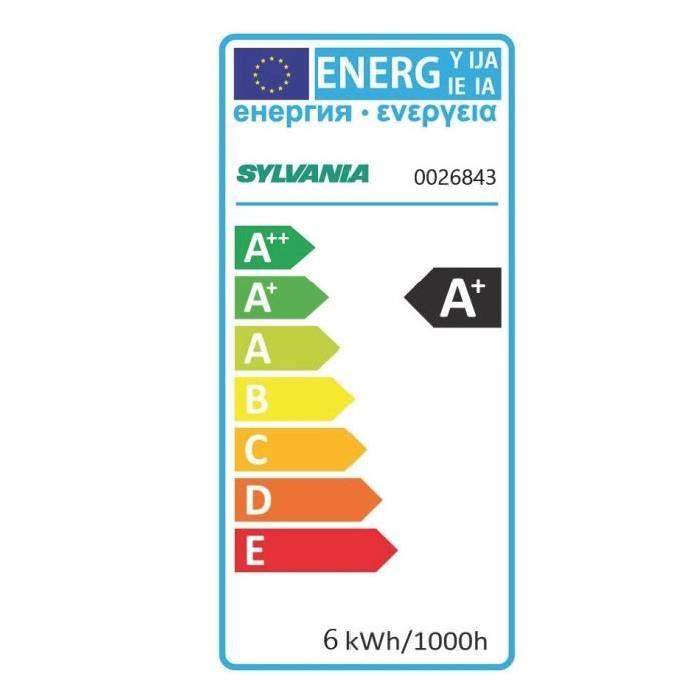 SYLVANIA Ampoule LED GU5,3 Refled MR16 5W équivalent 35W