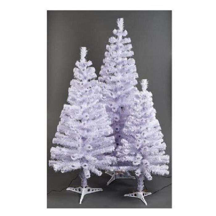 Sapin de Noël lumineux 8 jeux de lumiere Blanc 80cm