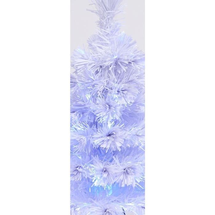 Sapin de table artificiel lumineux Bleu 60 cm