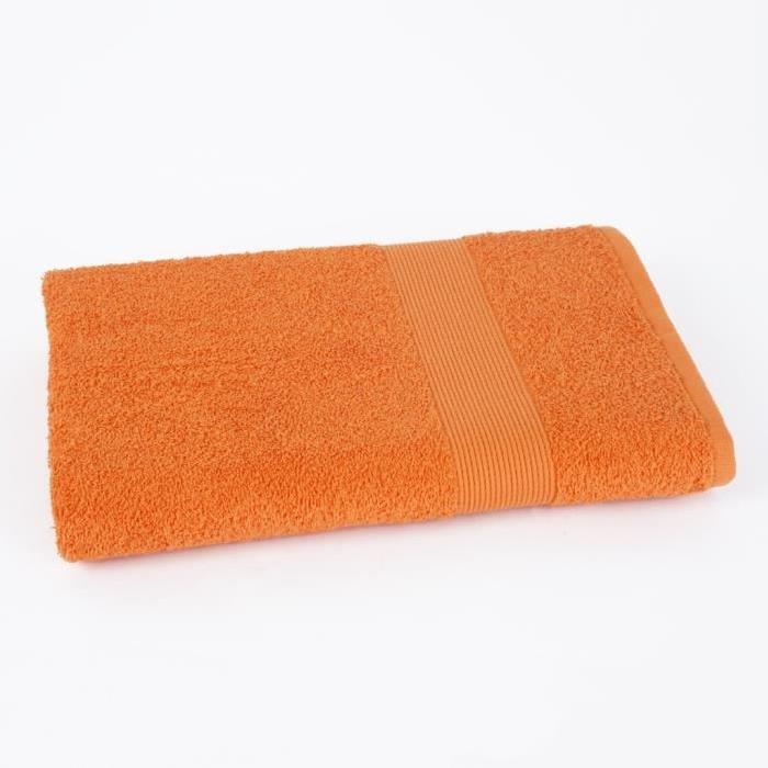 JULES CLARYSSE Drap de douche 70x140cm Viva - Orange