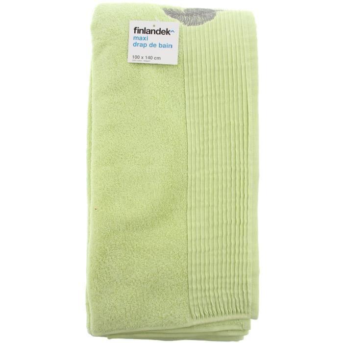 FINLANDEK Mx Drap de bain 100 x 140 cm Plumes