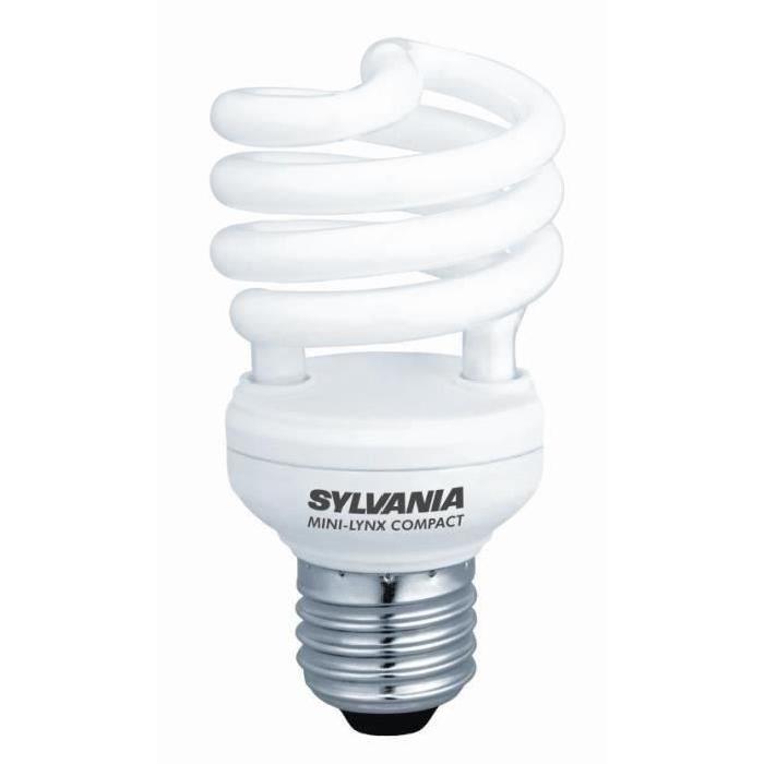 SYLVANIA Ampoule Mini-Lynx Fast-Start Fluo 8W E27