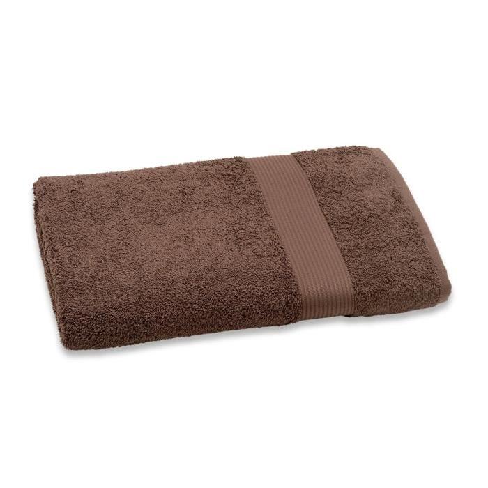 Drap de bain FAIRTRADE brun 70x140 cm