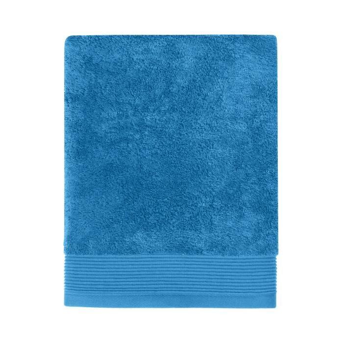 SANTENS Serviette de Toilette GRACE Bleu Jewel 50 x 100 cm