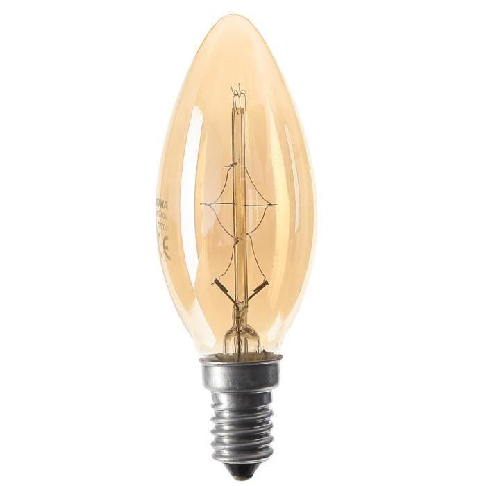 SYLVANIA Ampoule Edison Vintage flamme E14 40 W a incandescence