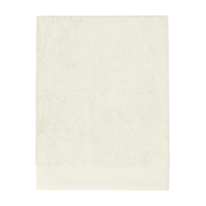 SANTENS Serviette de Bain GRACE Chalk 70 x 140 cm