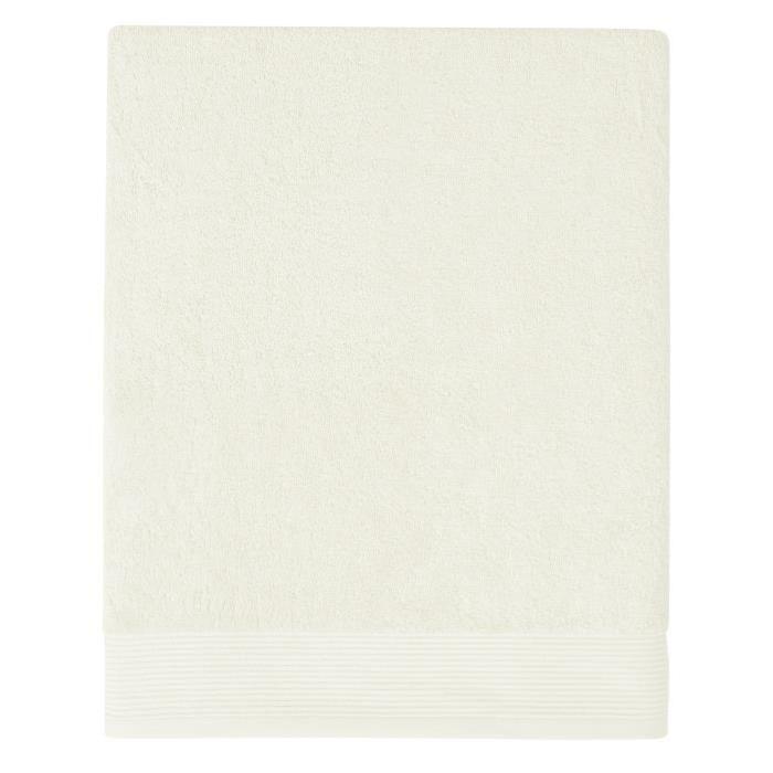 SANTENS Drap de Bain GRACE Chalk 100 x 150 cm