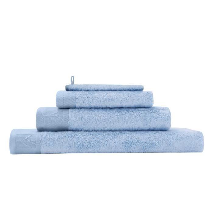 SANTENS Serviette de Toilette BAMBOO Ice Bleu 50 x 100 cm