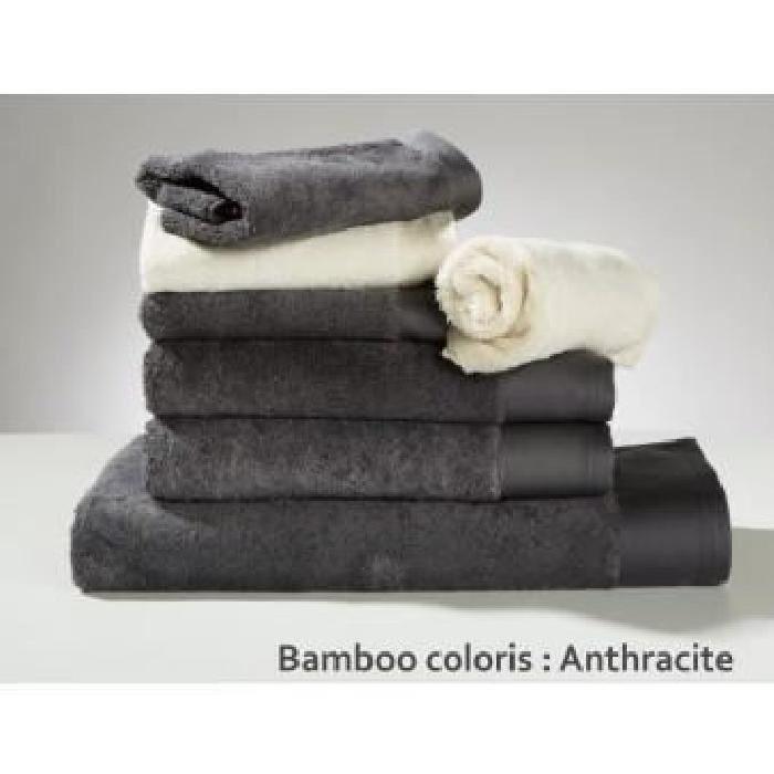 SANTENS Serviette Invité BAMBOO Neutral Gris 30 x 50 cm