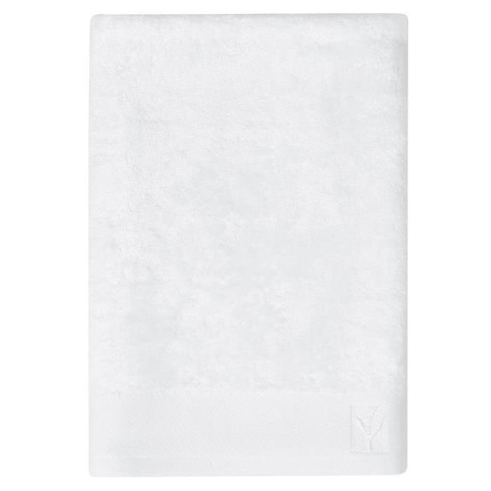 SANTENS Serviette de Toilette BAMBOO Blanc 50 x 100 cm