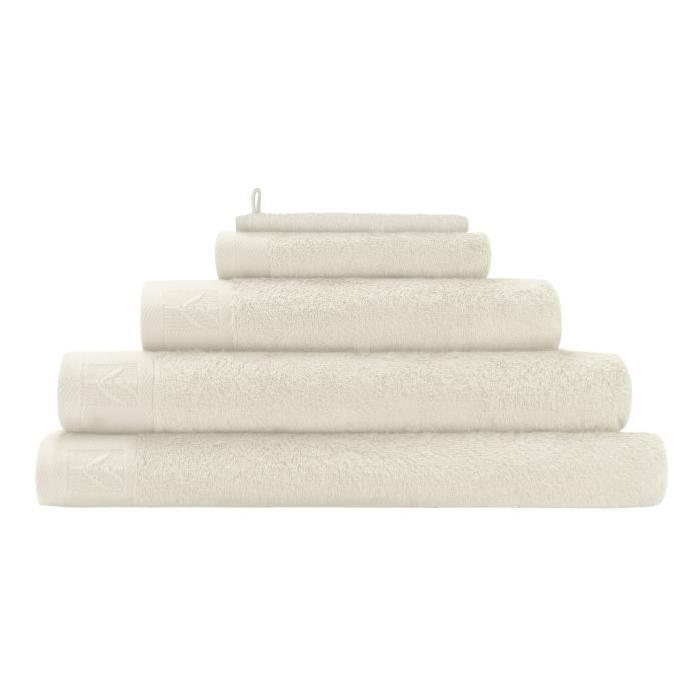 SANTENS Serviette de Toilette BAMBOO Chalk 50 x 100 cm