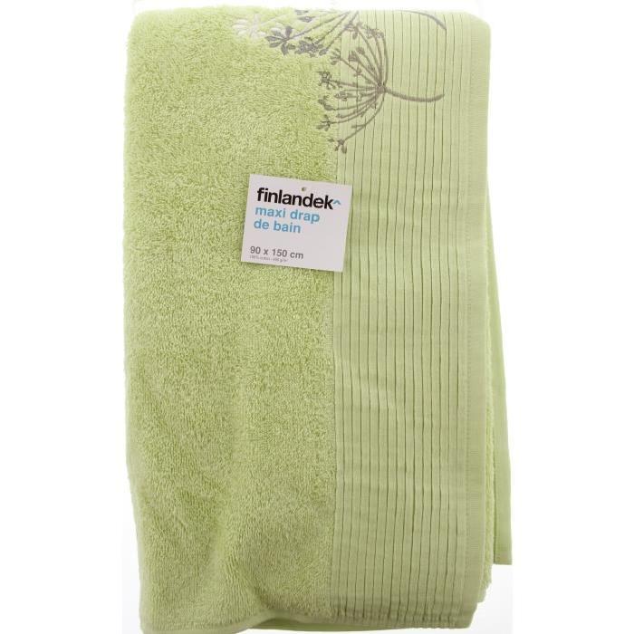 TOUT SIMPLEMENT Mx Drap de bain 90X150 Gramine