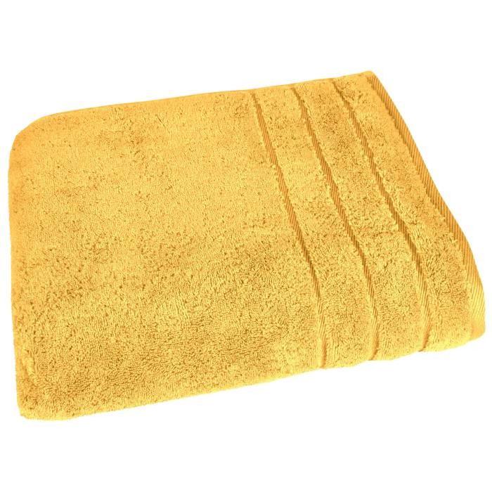 VENT DU SUD Drap de bain Callisto - 95x140 cm - Curry