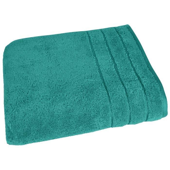 VENT DU SUD Drap de bain Callisto - 95x140 cm - Emeraude