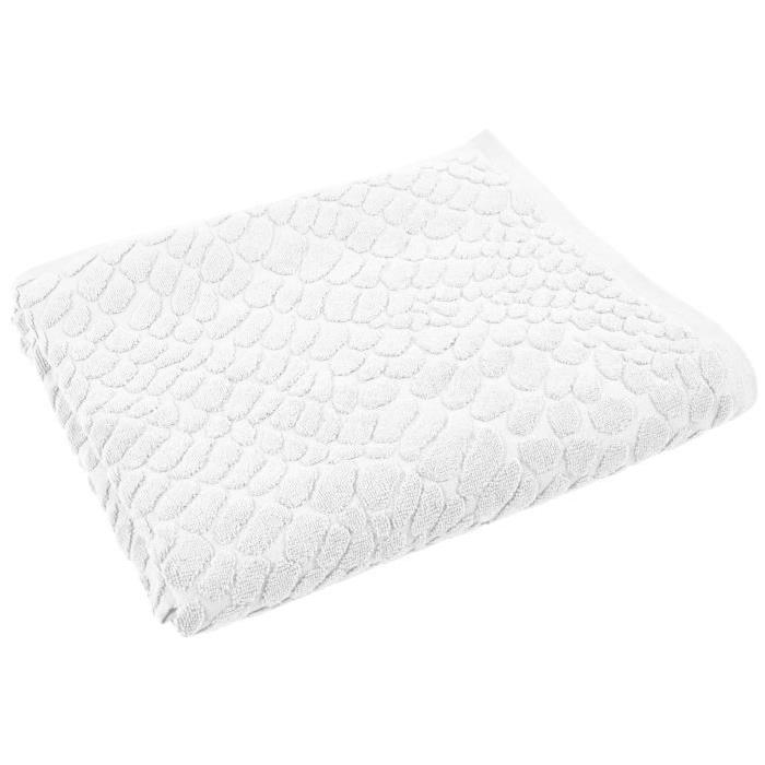 VENT DU SUD Drap de bain Thalia - 100x140 cm - Neige