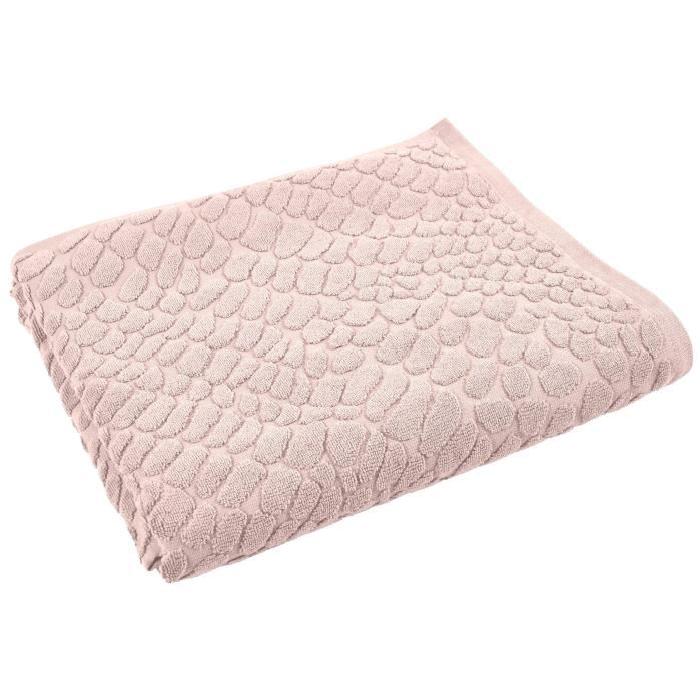 VENT DU SUD Drap de bain Thalia - 100x140 cm - Rose