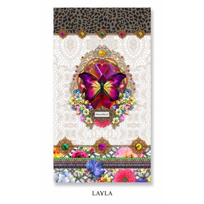 MELLI MELLO Drap de plage Coton LAYLA 100x180cm Multicolore