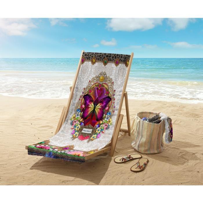 MELLI MELLO Drap de plage Coton LAYLA 100x180cm Multicolore