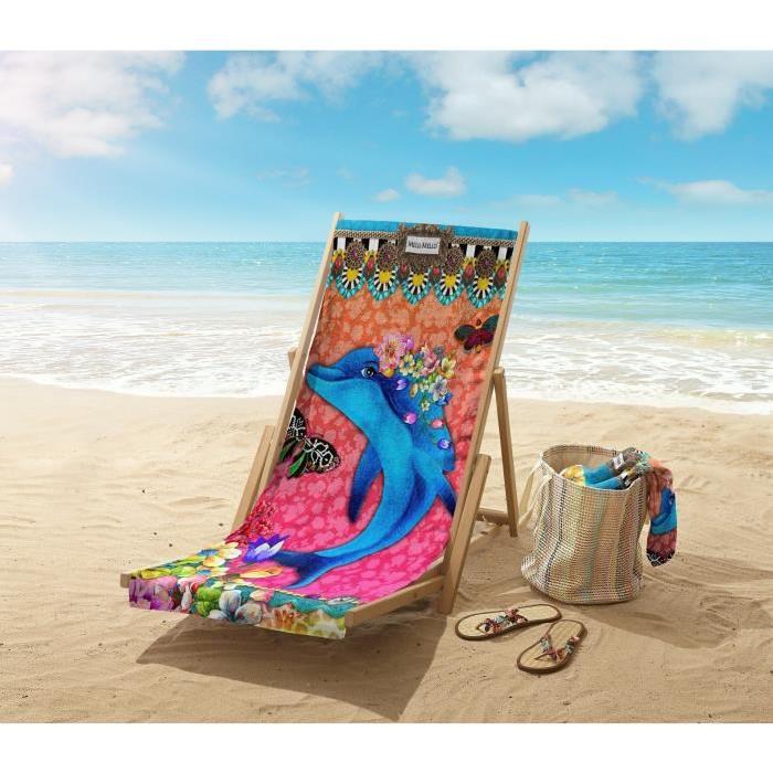 MELLI MELLO Drap de plage Coton TRICHTA 75x150cm Multicolore