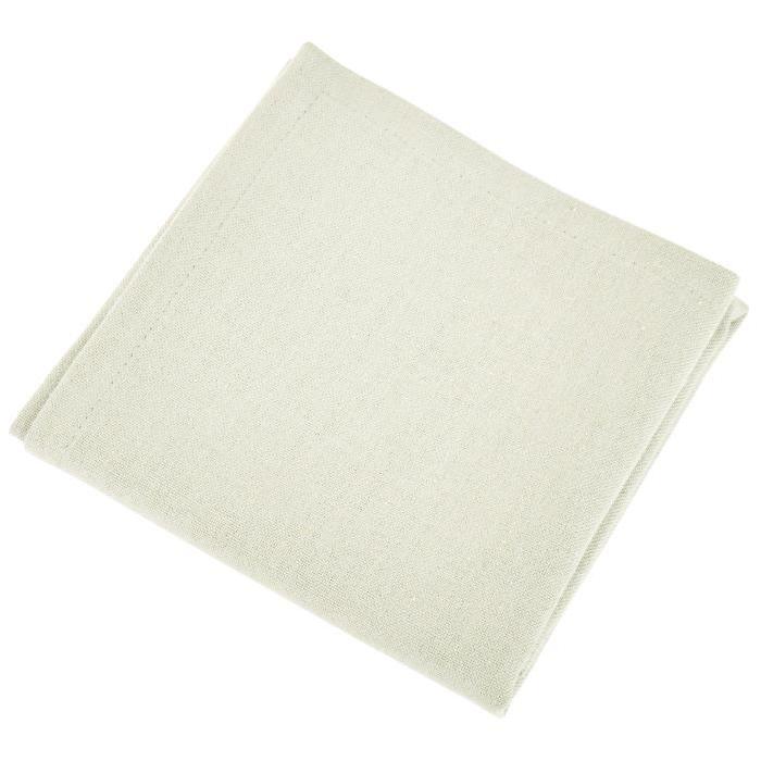 VENT DU SUD Lot de 12 serviettes de table Yuco - Ecru