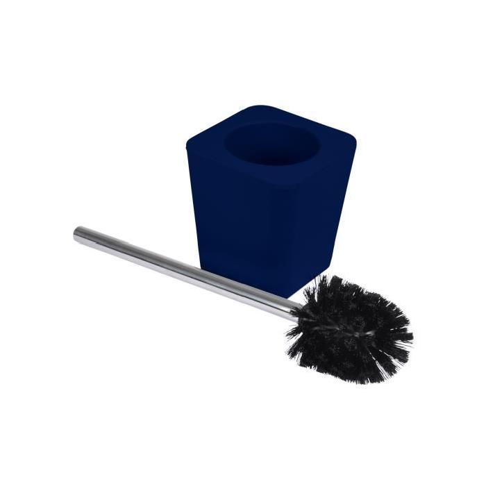 Brosse WC plastique effet soft touch Indigo