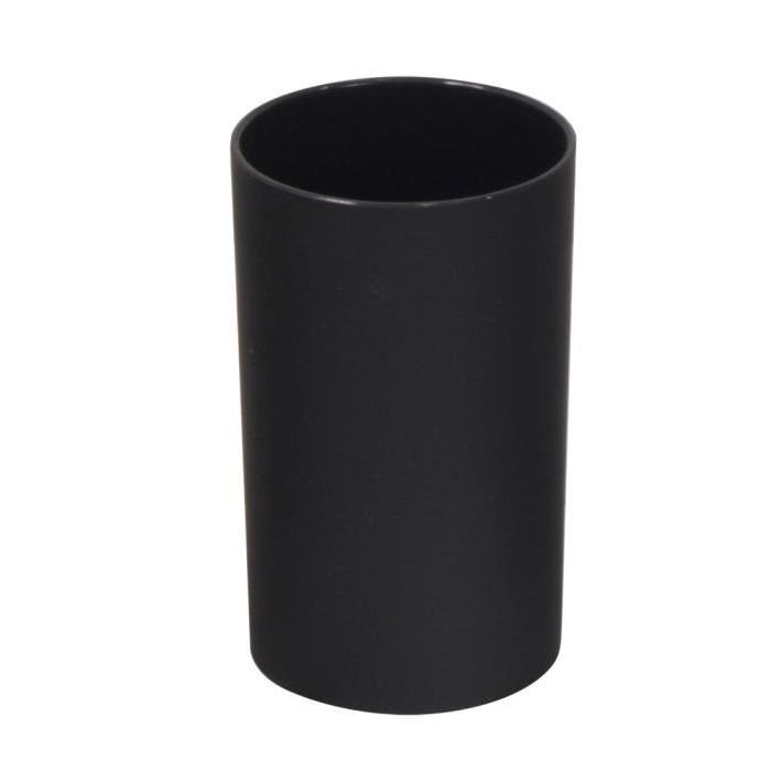 FRANDIS Gobelet rond en plastique Rubber noir en display