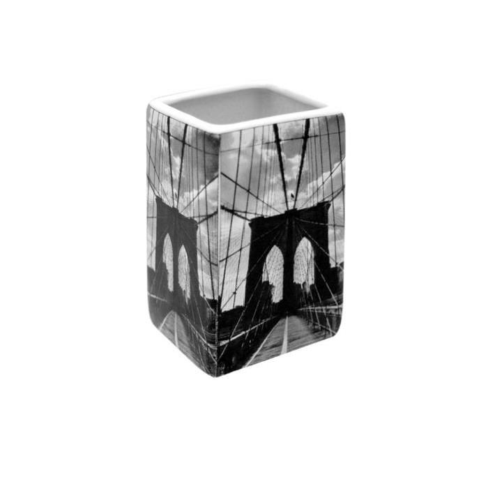 FRANDIS Gobelet carré en céramique Brooklyn