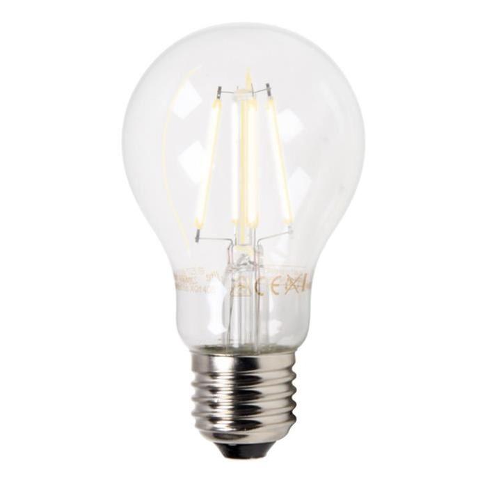 XQ-LITE Ampoule LED filament LED globe E27 4W équivalence 37W