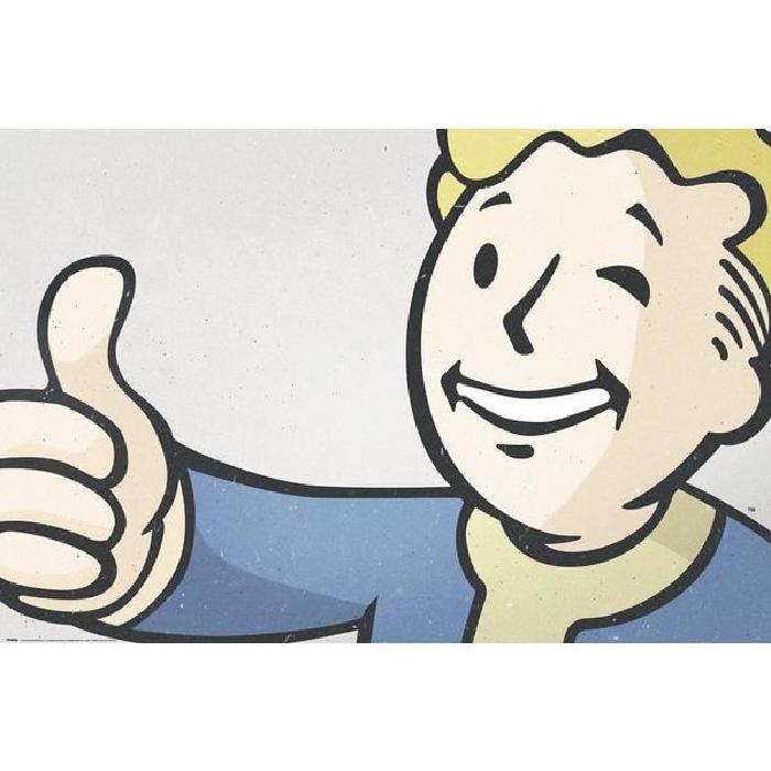 Poster Fallout Vault boy