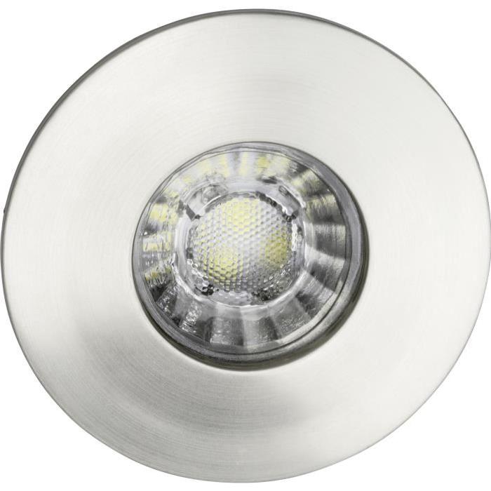 BRILLIANT Spot encastré fixe Nodus led ip44 - 4 W - 4000k