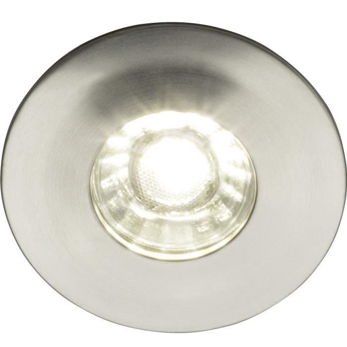 BRILLIANT Spot encastré fixe Nodus led ip44 - 4 W - 4000k